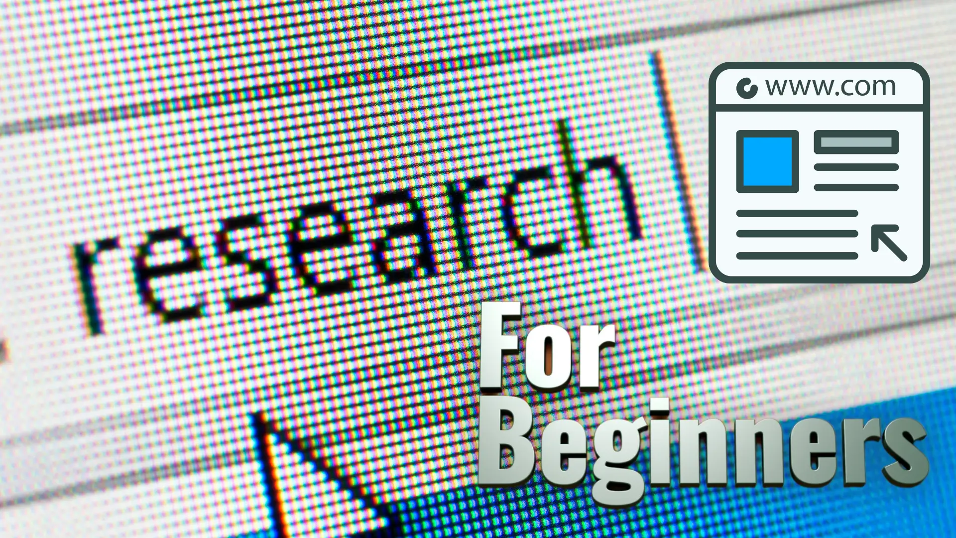 Website Research for Beginners